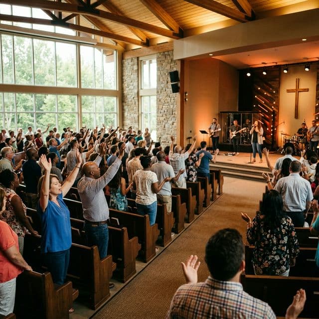 Faith community gathering