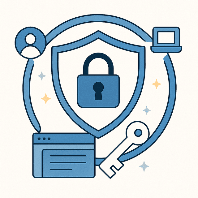 Secure donation monitoring illustration